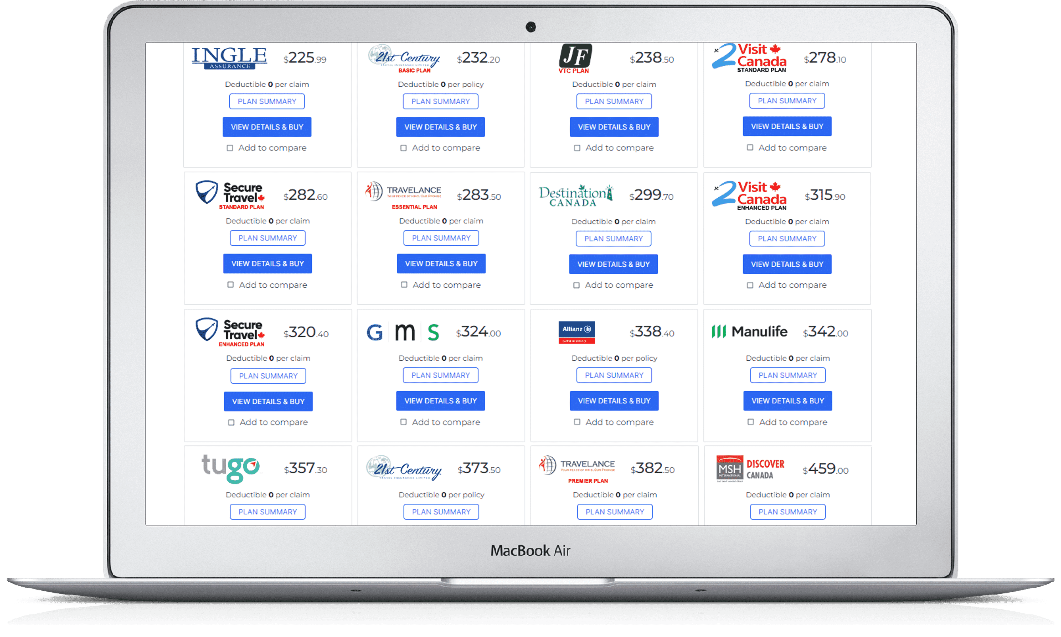 加拿大保险在线报价